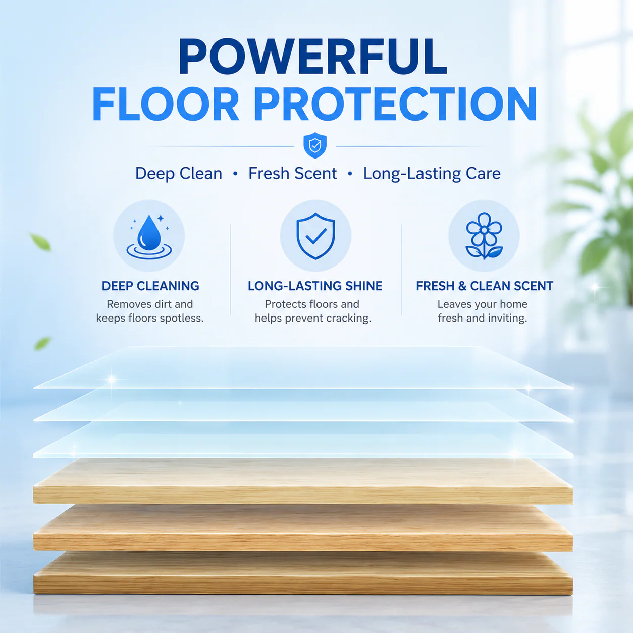✨Multi-Floor Cleaning Sheets (Clean / Polish / Brighten / Scent)