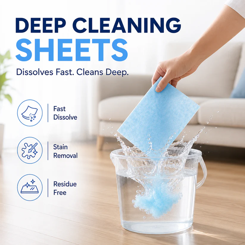 ✨Multi-Floor Cleaning Sheets (Clean / Polish / Brighten / Scent)