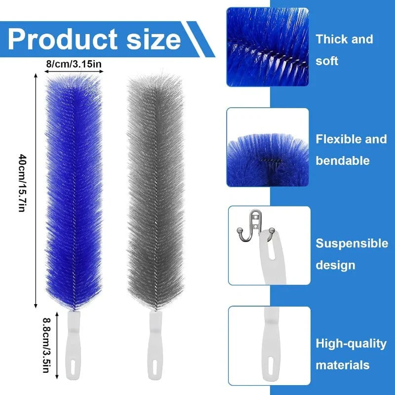 🔥Day Sale 50% OFF🔥 90° Flexible Ceiling & Fan Dust Magnet（1）