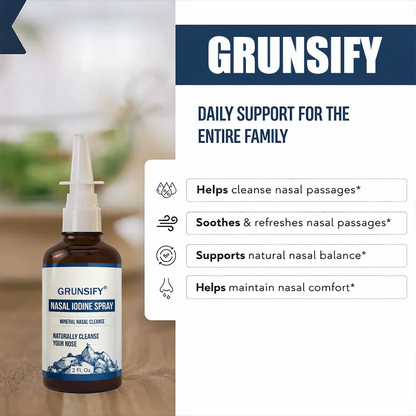 🔥 Nasal Cleanse Spray –Boost energy and quickly eliminate viruses from the body