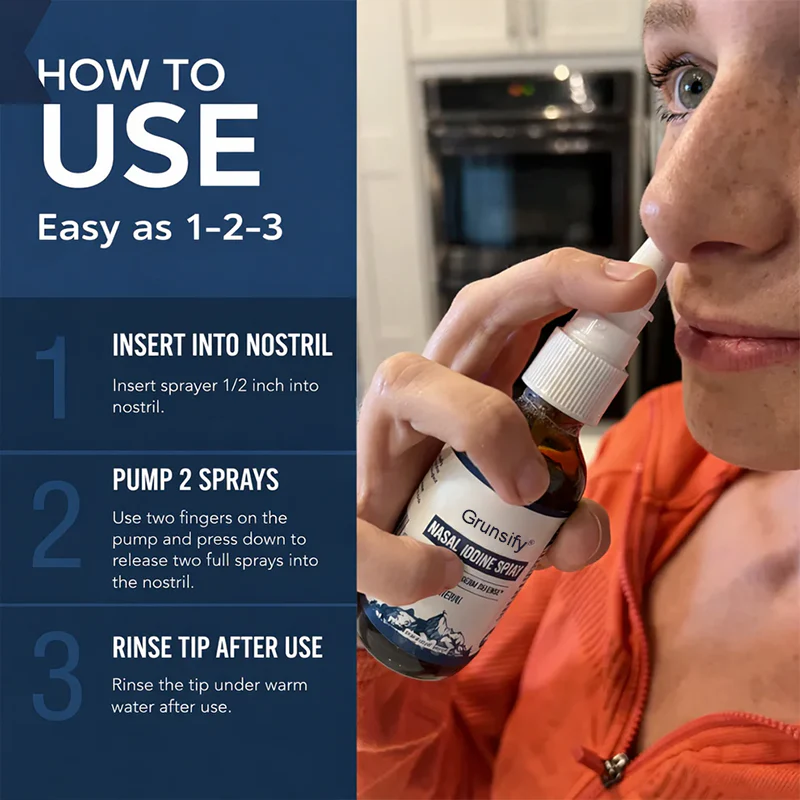 🔥 Nasal Cleanse Spray –Boost energy and quickly eliminate viruses from the body