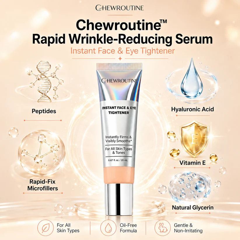 ChewRoutine™ Instant Face Tightener – Visible Smoothing in 60 Seconds