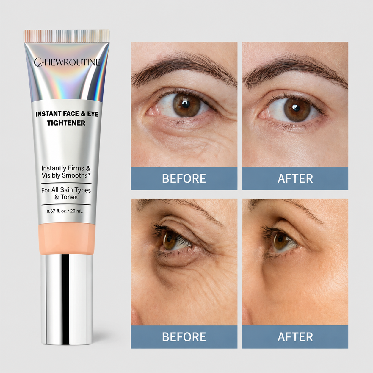ChewRoutine™ Instant Face Tightener – Visible Smoothing in 60 Seconds