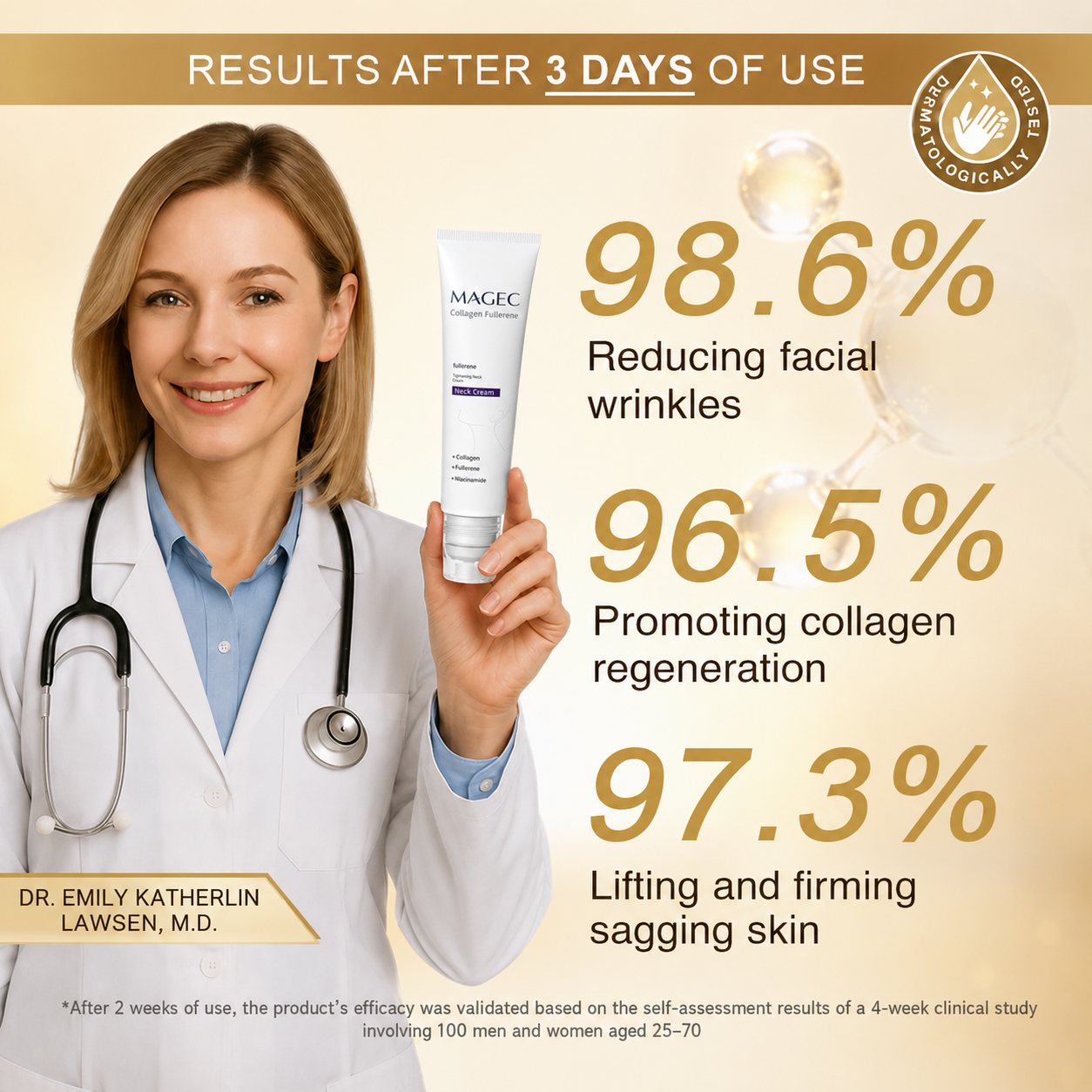 🎁💫MAGEC Collagen Fullerene Cream,  2026 New Tighten & Lift Cream for Crepey Skin, Wrinkles and Tightening for Skin Types