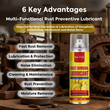 🔥Limited TimePromotion 50% OFF🔥 Anti-Rust Lubricant Spray & Rust Remover
