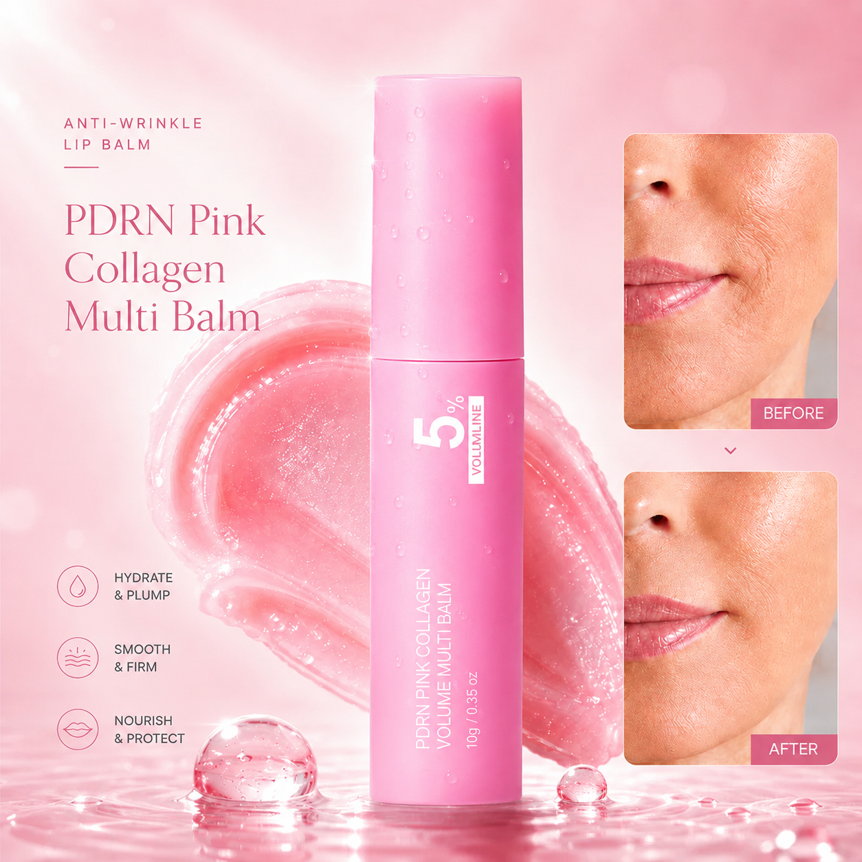 Up to 50% OFF   Pink Collagen Volume Multi Balm（2）