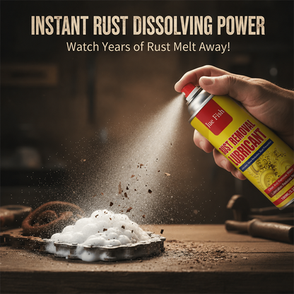 🔥Limited TimePromotion 50% OFF🔥 Anti-Rust Lubricant Spray & Rust Remover