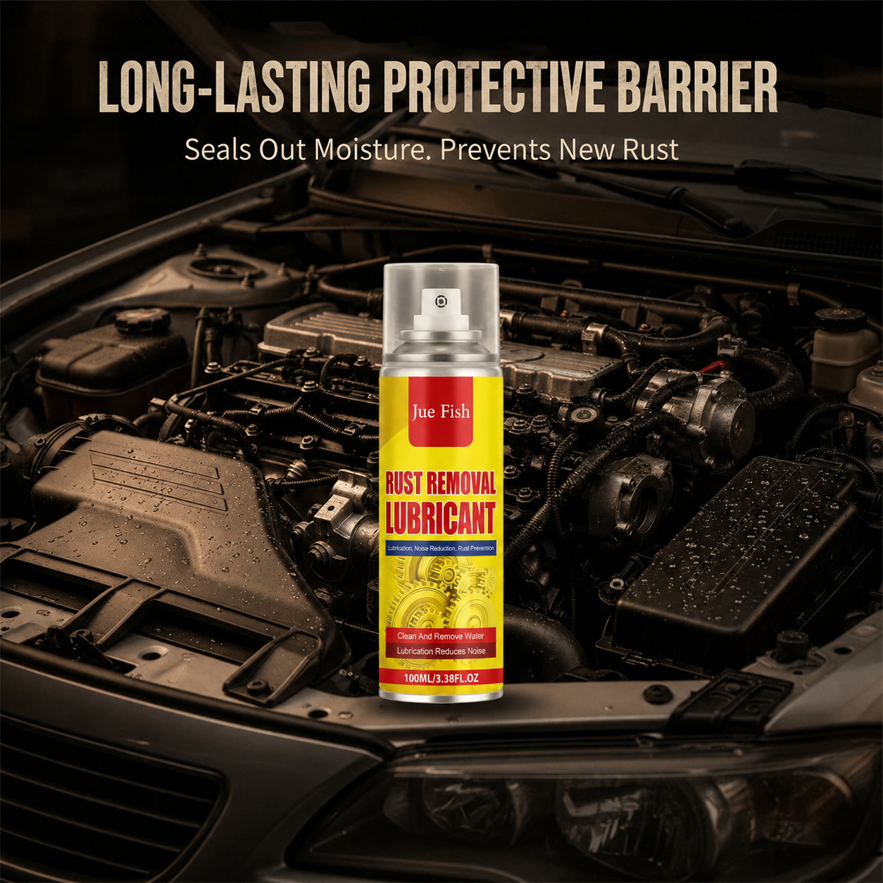 🔥Limited TimePromotion 50% OFF🔥 Anti-Rust Lubricant Spray & Rust Remover