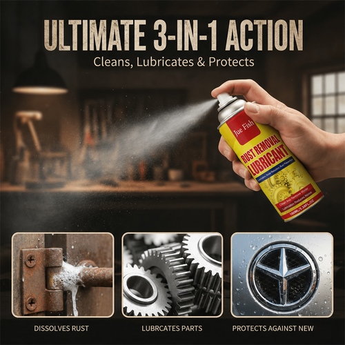 🔥Limited TimePromotion 50% OFF🔥 Anti-Rust Lubricant Spray & Rust Remover